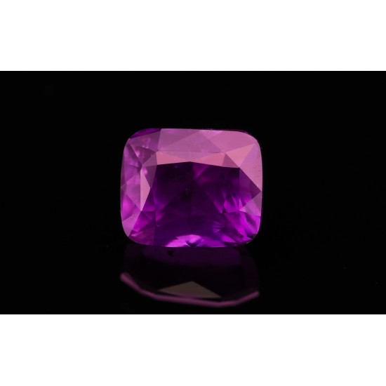 2.58ct / 艷紫粉色 / 紫粉色藍寶石 / 斯里蘭卡
