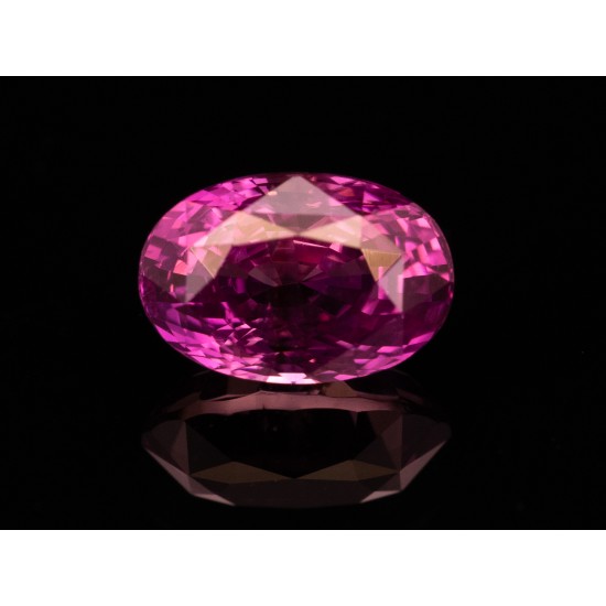 1.54ct / 艷紫粉色 / 粉色藍寶石 / 斯里蘭卡