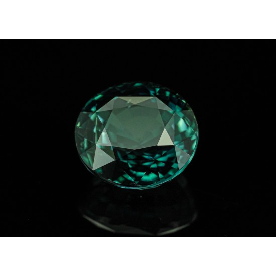 3.02ct / 豔藍綠色 / 尖晶石 / 馬達加斯加