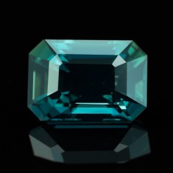 1.29ct / 藍綠色 璀璨閃耀 鴨綠色 / 綠色藍寶石