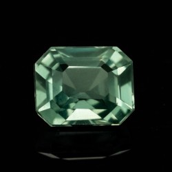 1.04ct / 艷藍綠色 鴨綠色 / 綠色藍寶石