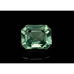1.04ct / 艷藍綠色 鴨綠色 / 綠色藍寶石