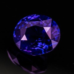 1.00ct / 紫羅蘭色 艷紫粉色 / 紫羅蘭藍寶石